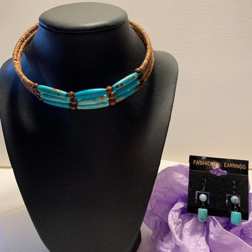 Necklace with Earrings